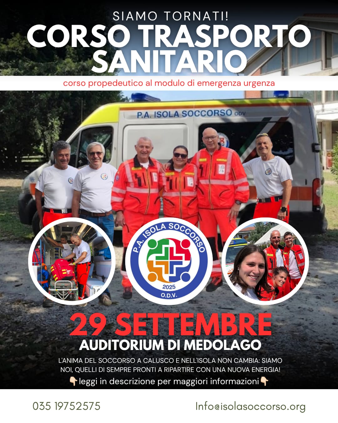 Corso Trasporto Sanitario - TS
